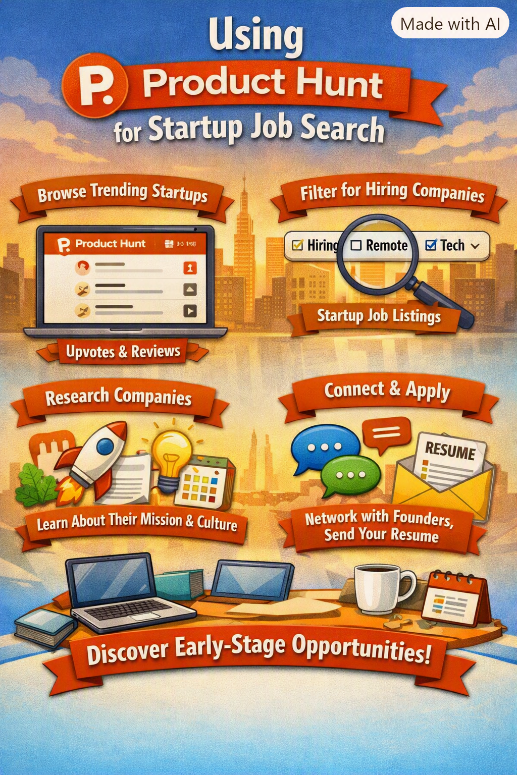 How to Use Product Hunt to Find Early-Stage Companies Hiring