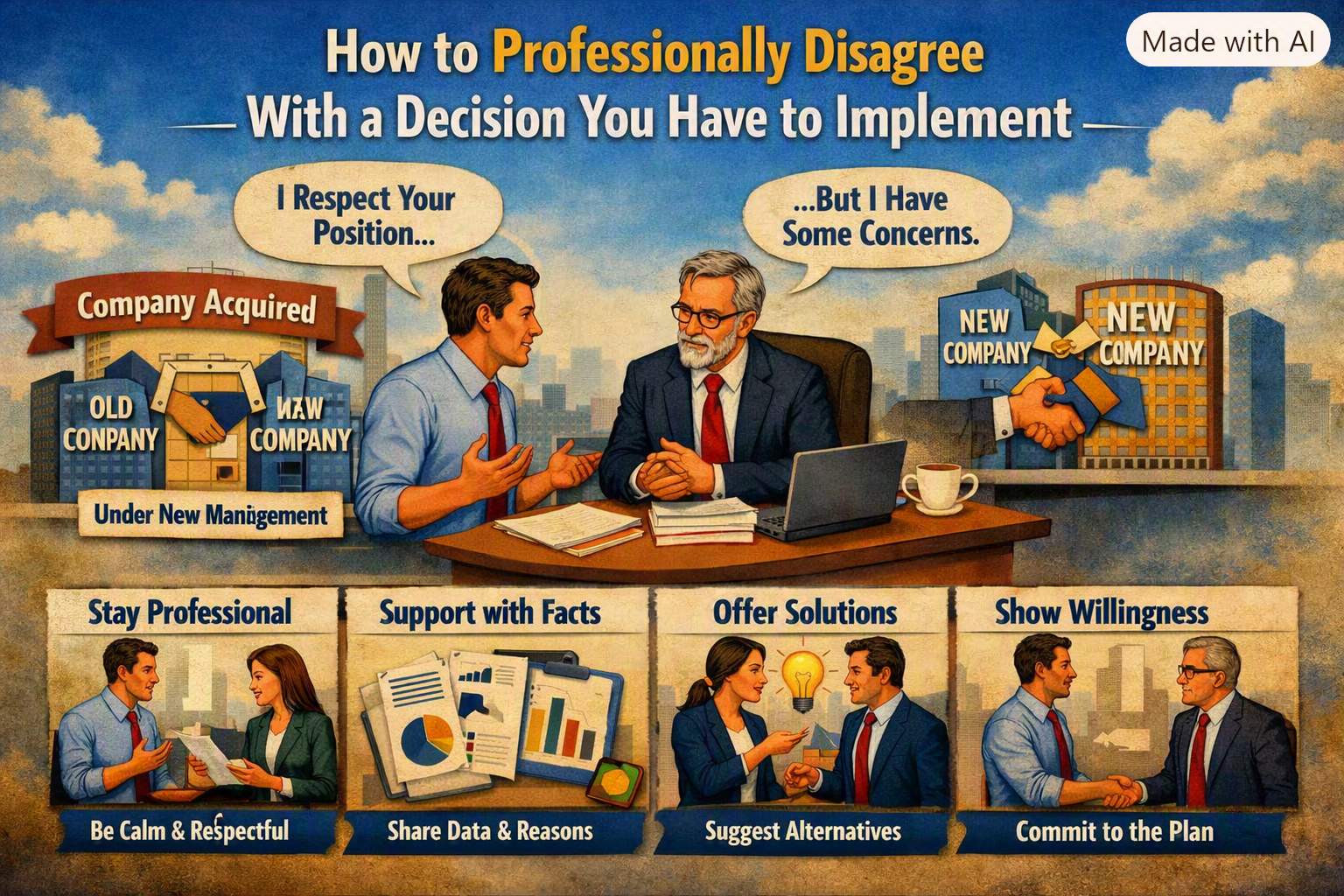 Professionally Disagree With a Decision You Have to Implement