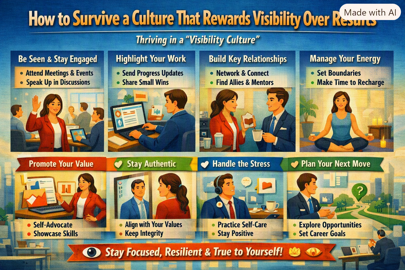 How to Survive a Culture That Rewards Visibility Over Results