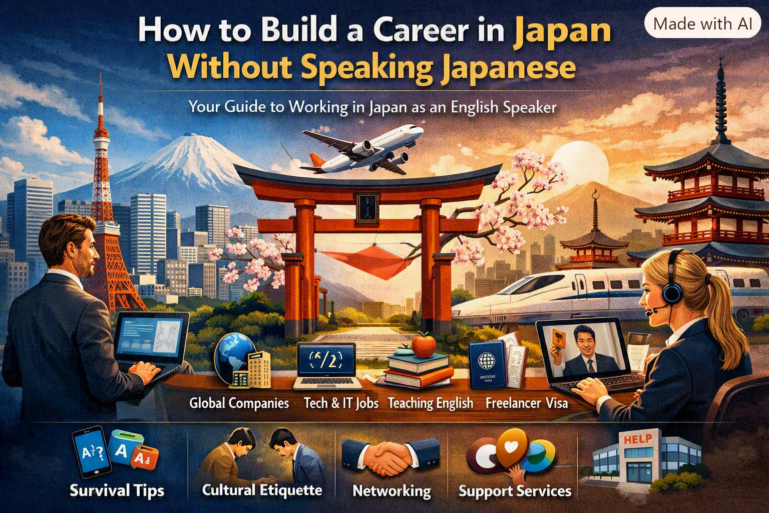 How to Build a Career in Japan Without Speaking Japanese