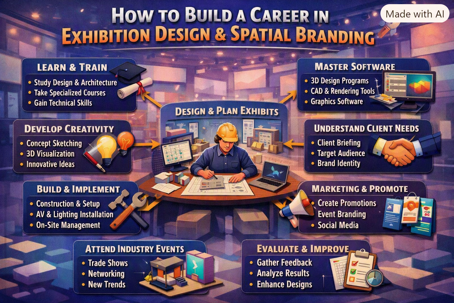 How to Build a Career in Exhibition Design and Spatial Branding
