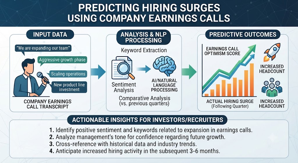 How to Predict Hiring Surges From Company Earnings Calls