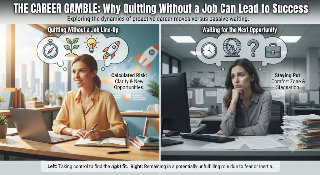 Why Quitting Without a Job Can Boost Your Career