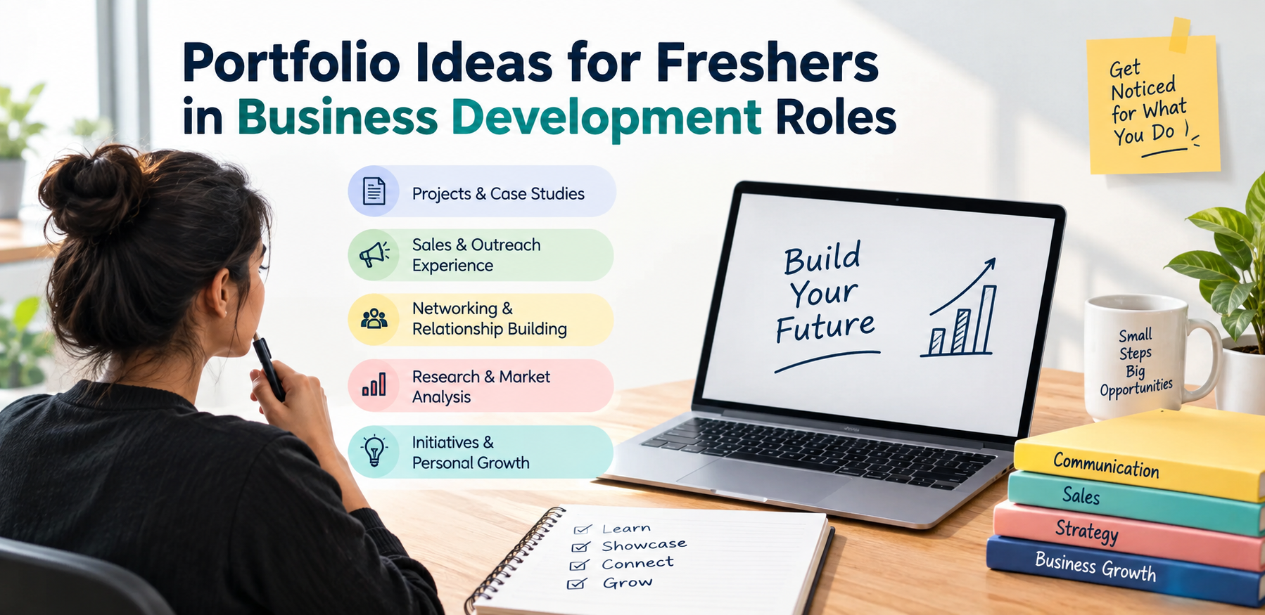 Portfolio Ideas for Freshers in Business Development Roles