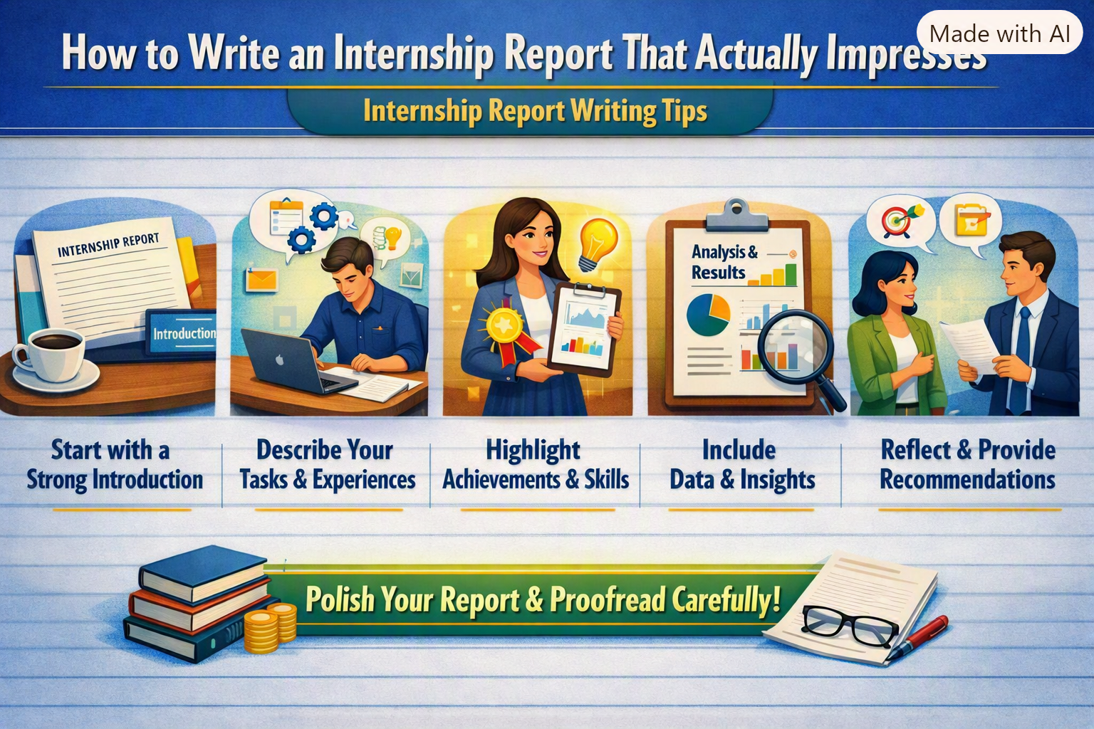 How to Write an Internship Report That Actually Impresses