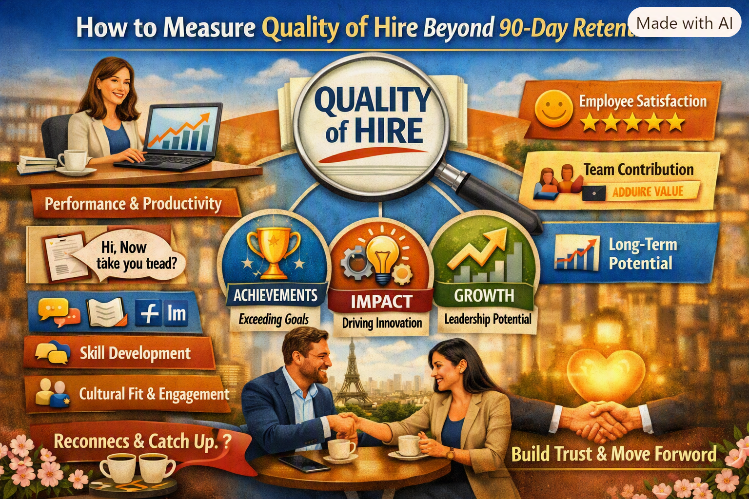 How to Measure Quality of Hire Beyond 90-Day Retention
