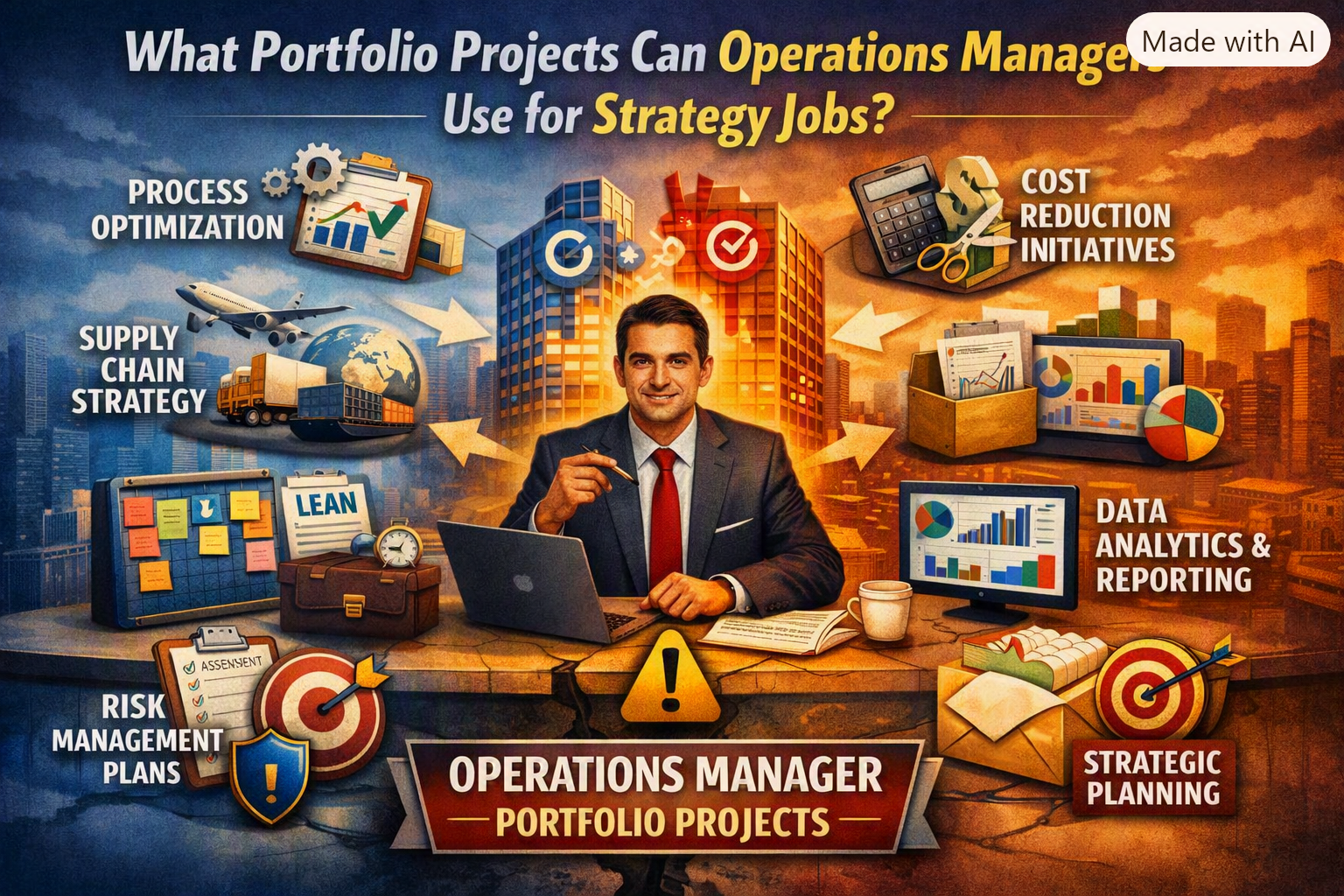 Portfolio Ideas for Operations Managers Targeting Strategy Roles