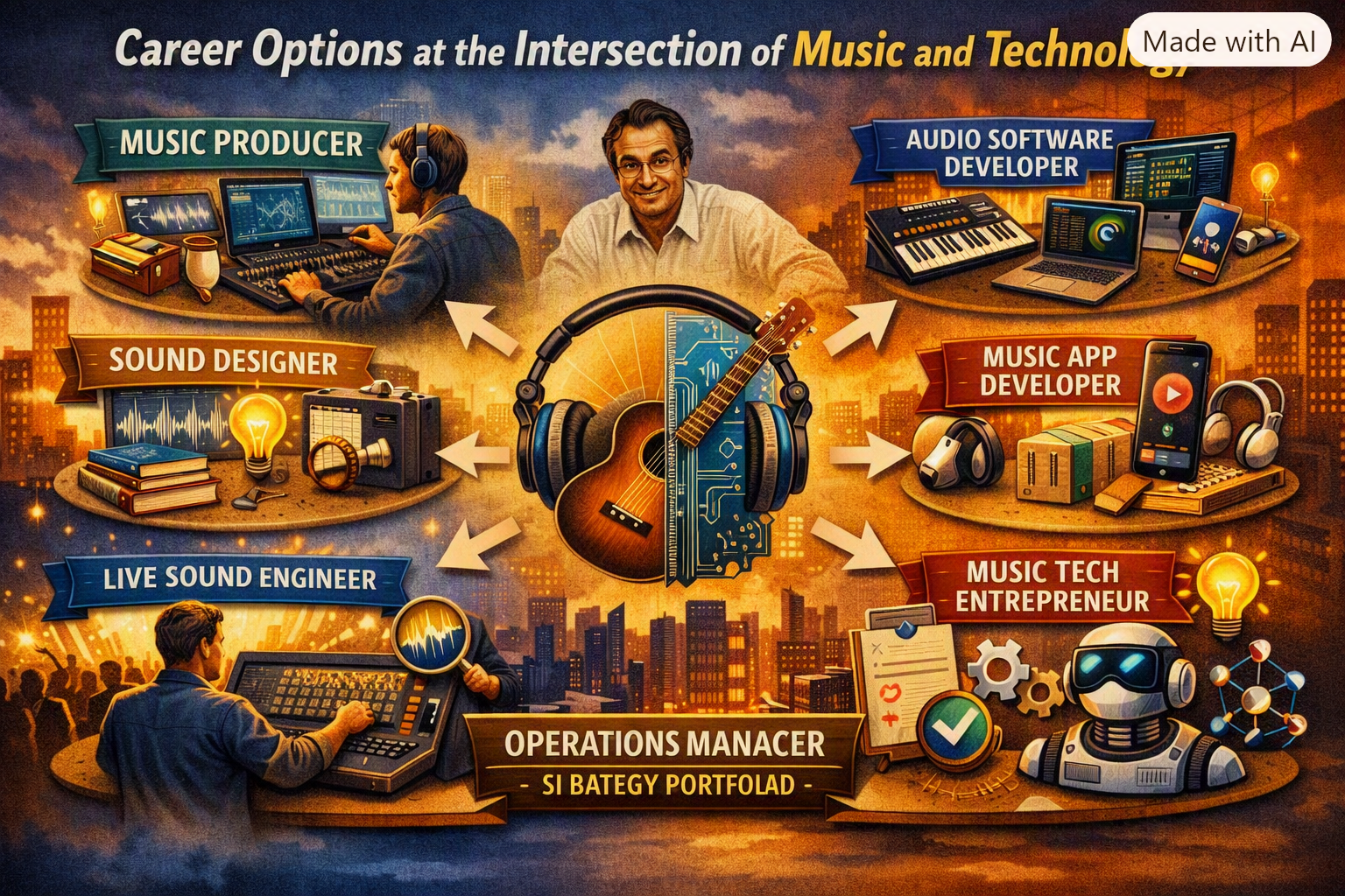 Career Options at the Intersection of Music and Technology