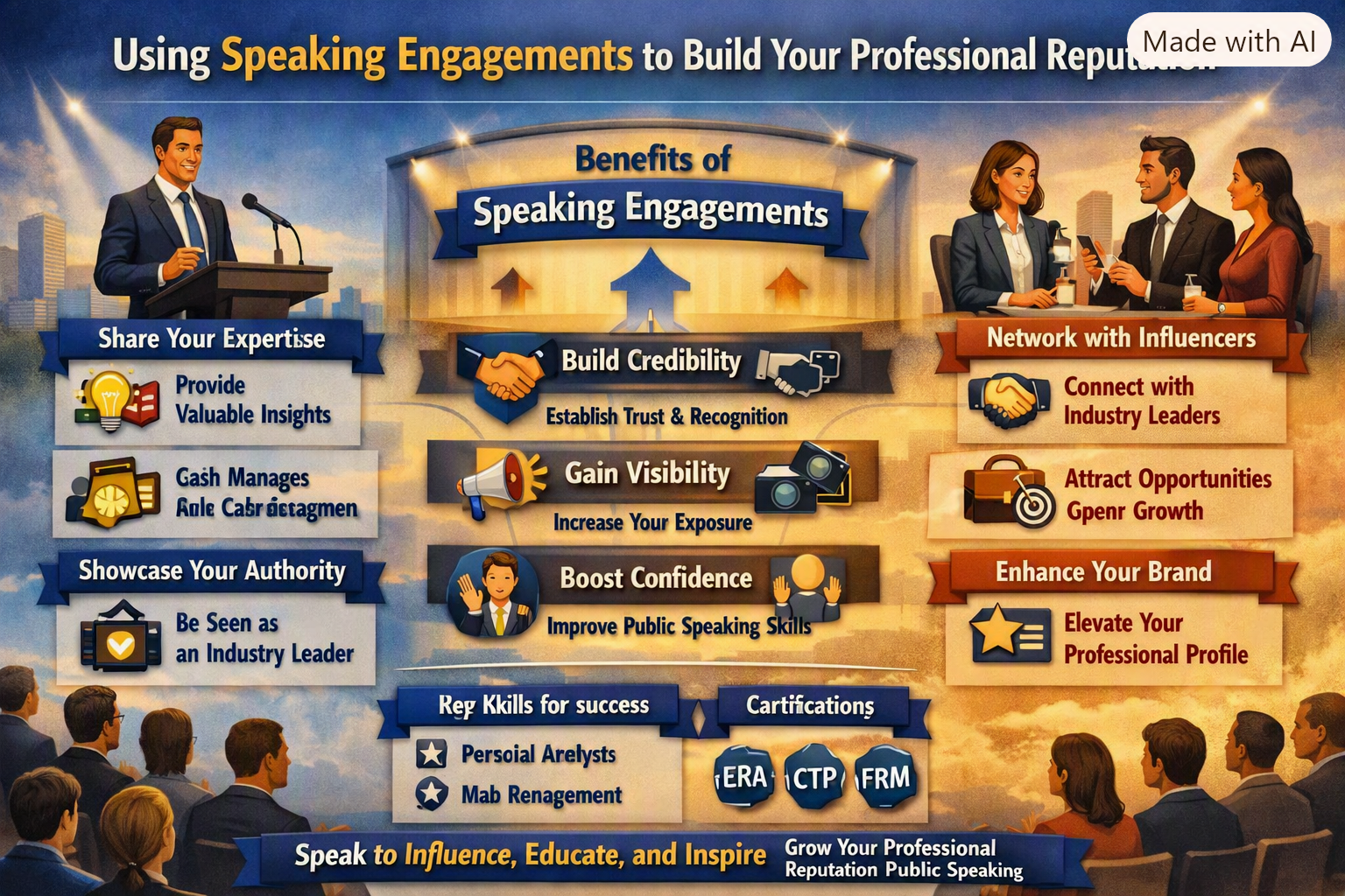 Using Speaking Engagements to Build a Professional Reputation