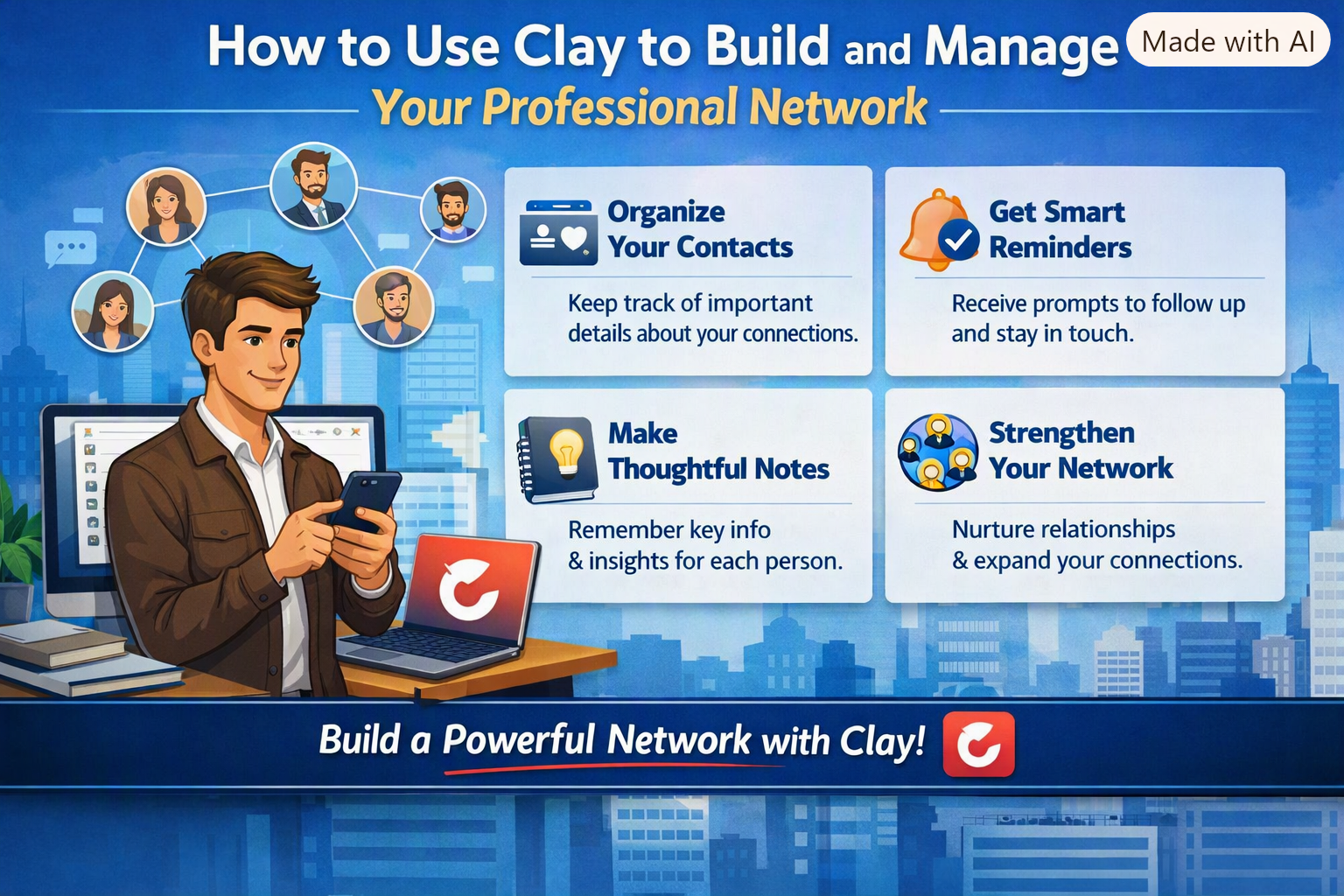 How to Use Clay to Build and Manage Your Professional Network