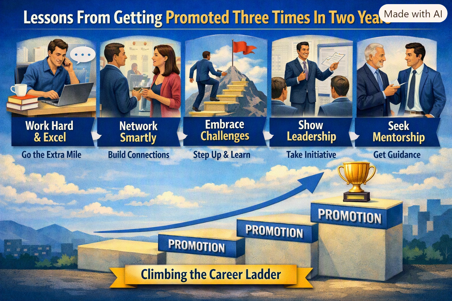 Lessons From Getting Promoted Three Times In Two Years Essay