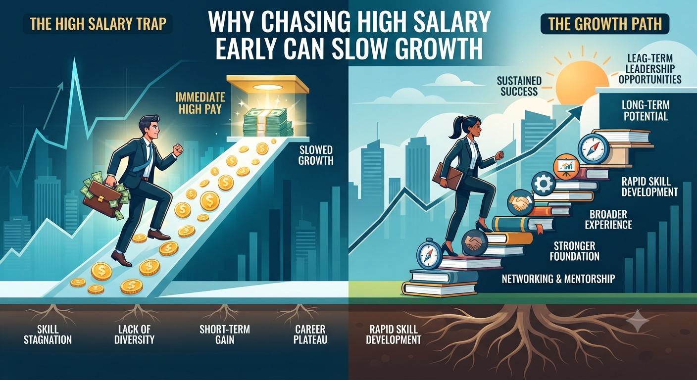 Why Chasing High Salary Early in Career Can Actually Slow Growth