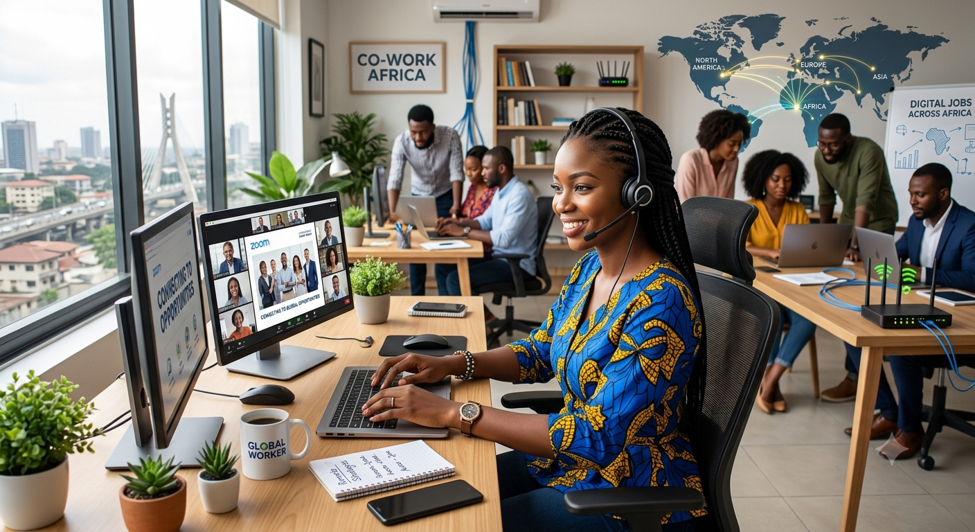 How Remote Workers in Africa Are Accessing Global Job Markets