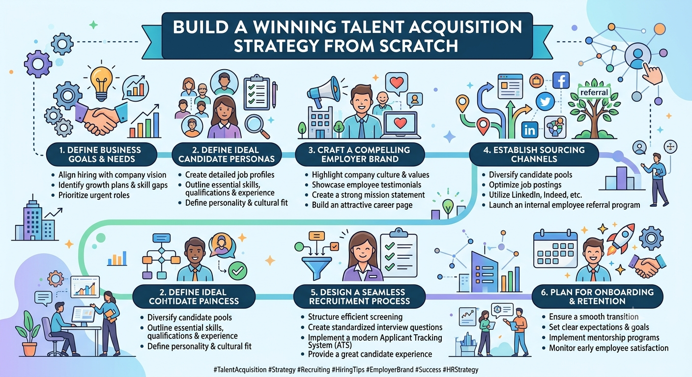How to Build a Talent Acquisition Strategy From Scratch