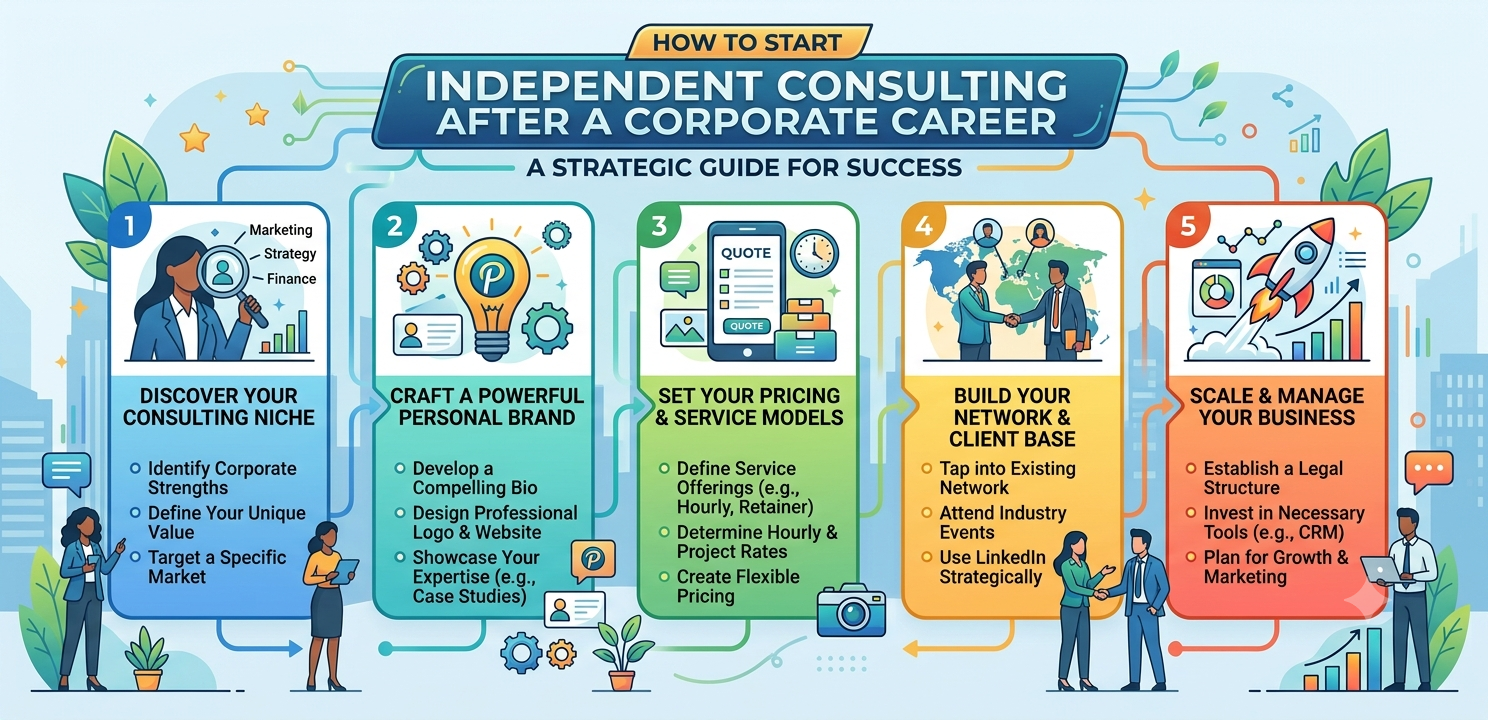 How to Start Independent Consulting After a Corporate Career