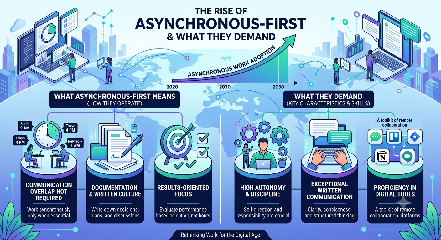 The Rise of Asynchronous-First Companies and What They Demand