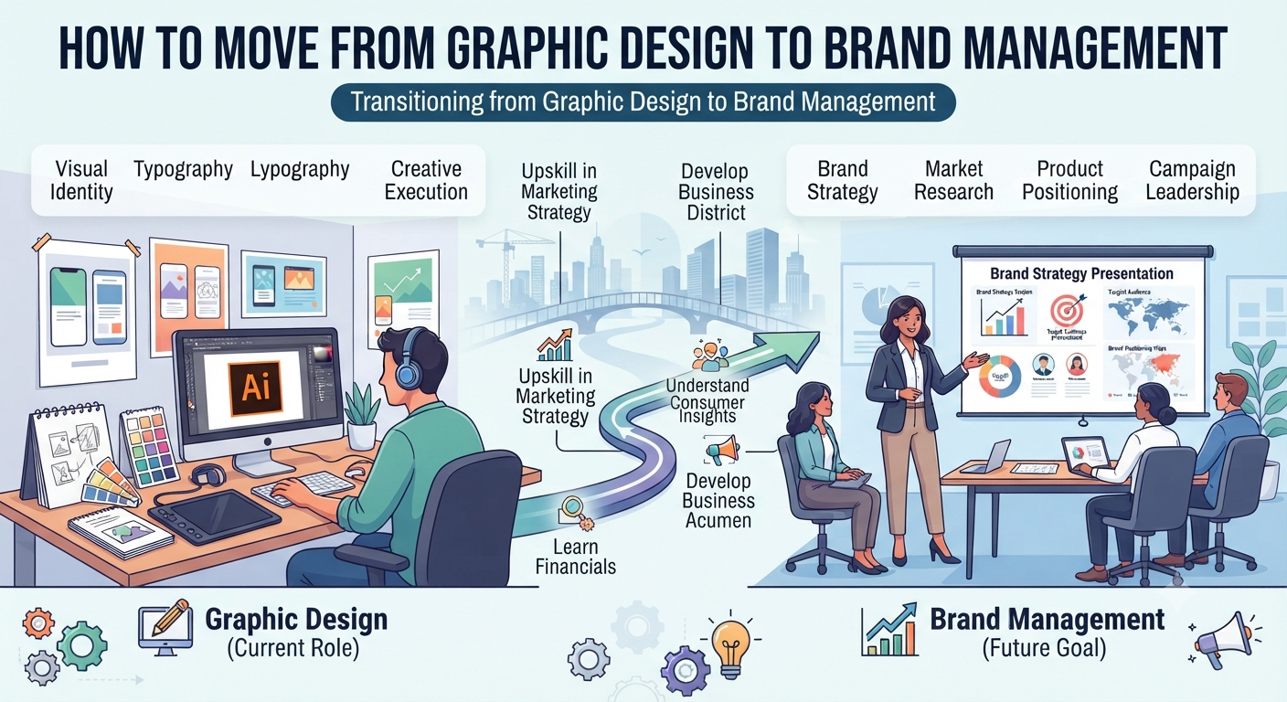 How to Move From Graphic Design to Brand Management