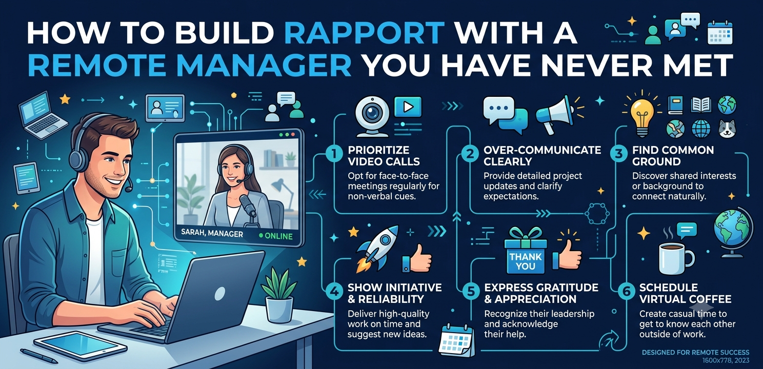 How to Build Rapport With a Remote Manager You Have Never Met