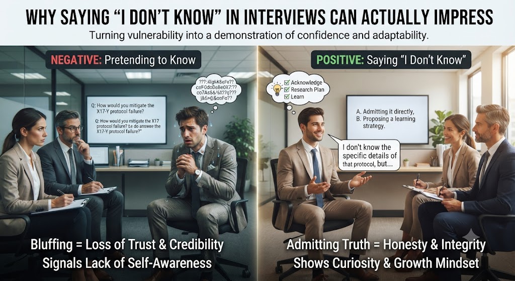 Why Saying You Do Not Know in Interviews Can Actually Impress
