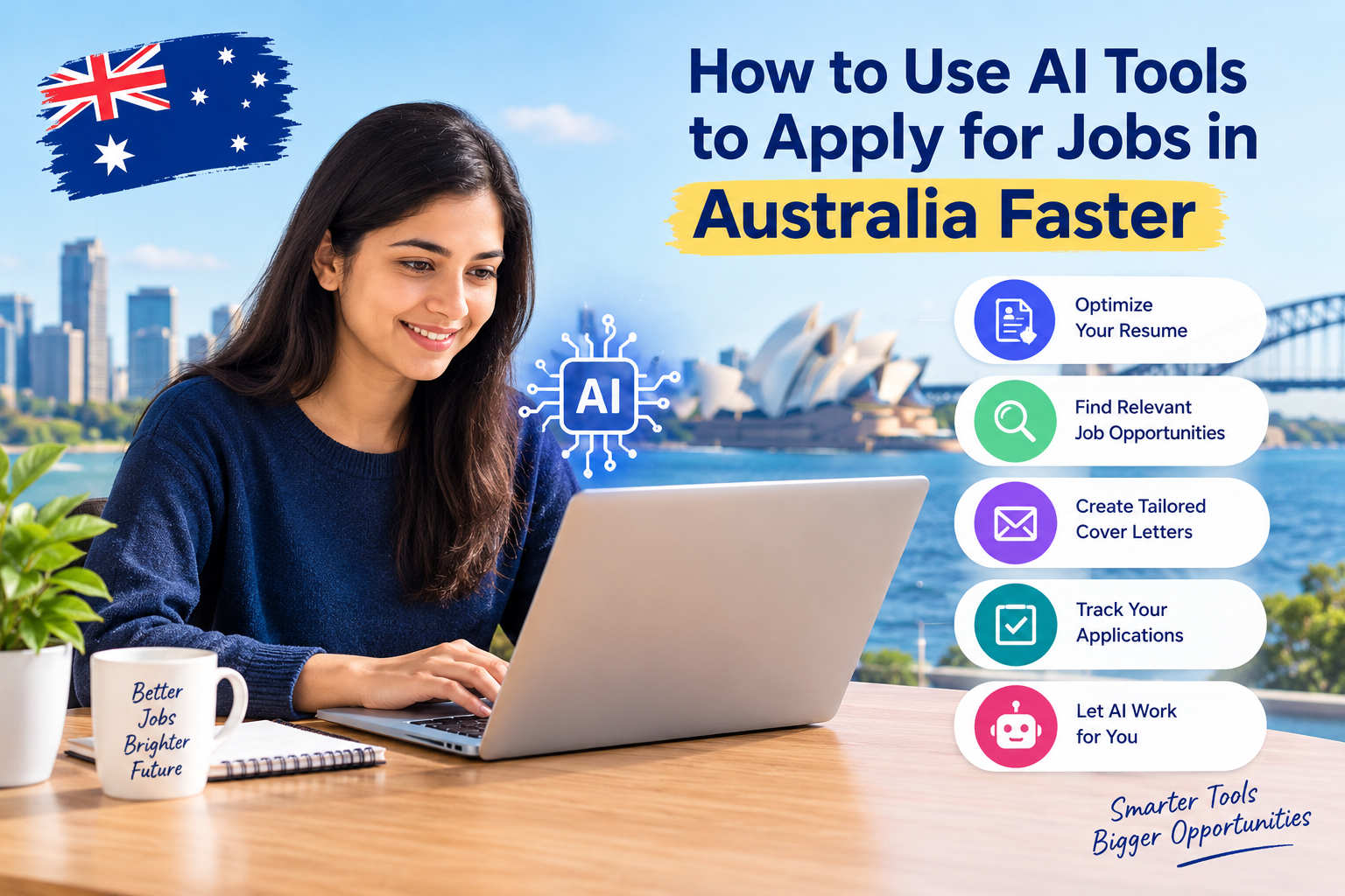 How to Use AI Tools to Apply for Jobs in Australia Faster