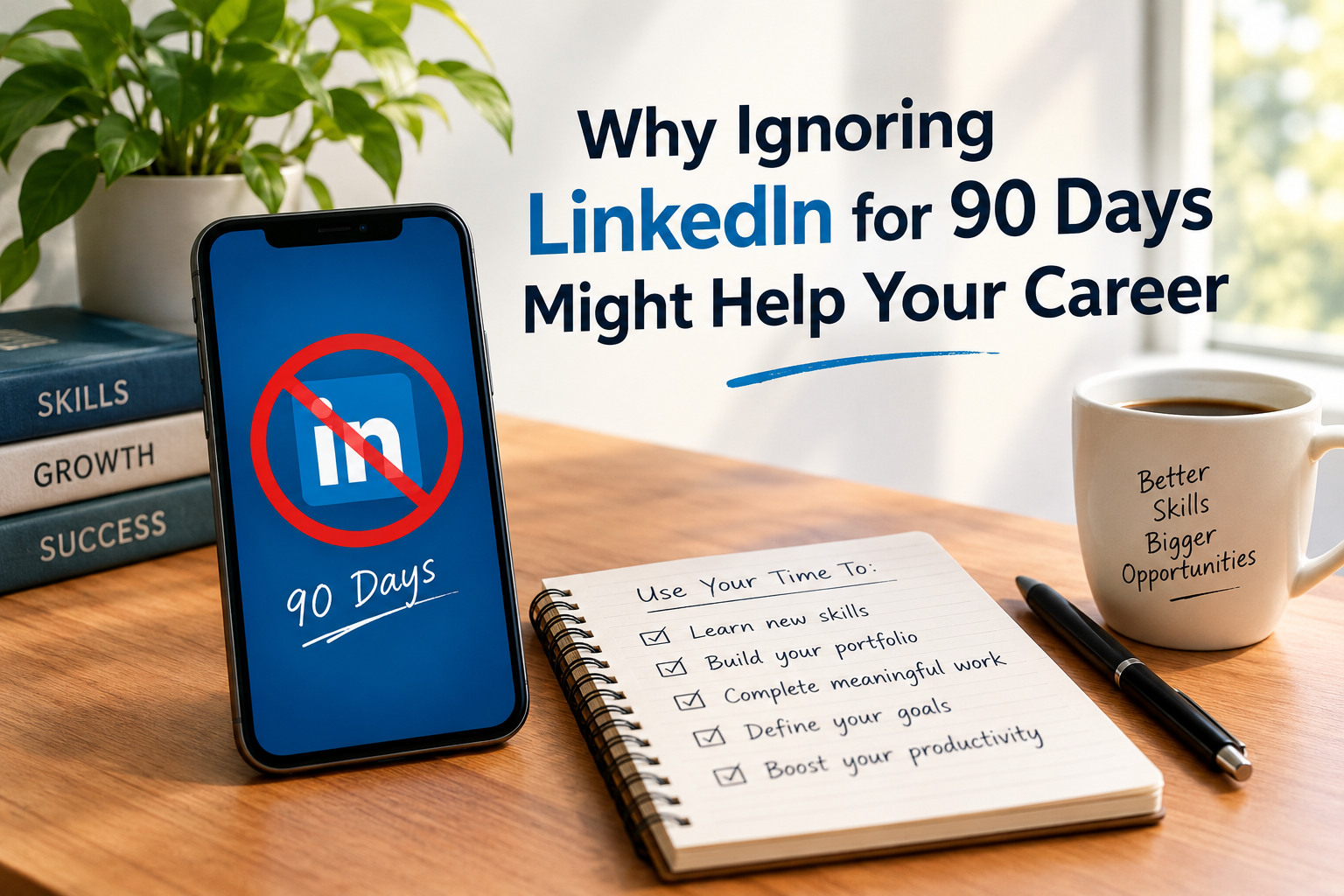 Why Ignoring LinkedIn for 90 Days Might Help Your Career