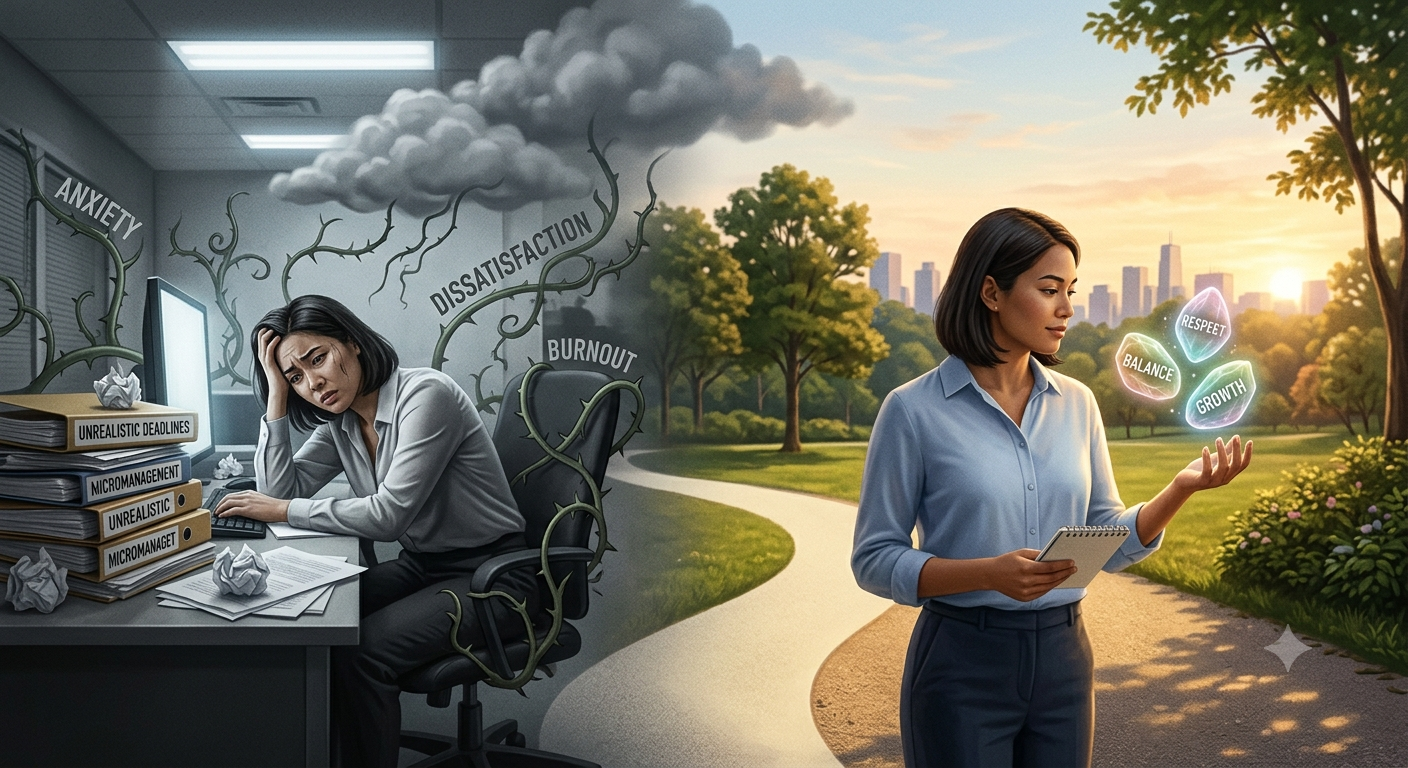 What a Toxic Workplace Taught Me About What I Actually Value