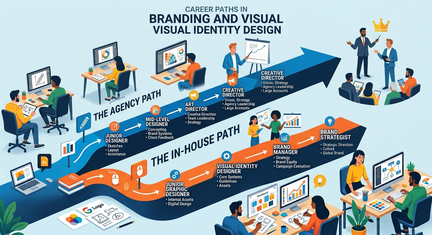 Career Paths in Branding and Visual Identity Design