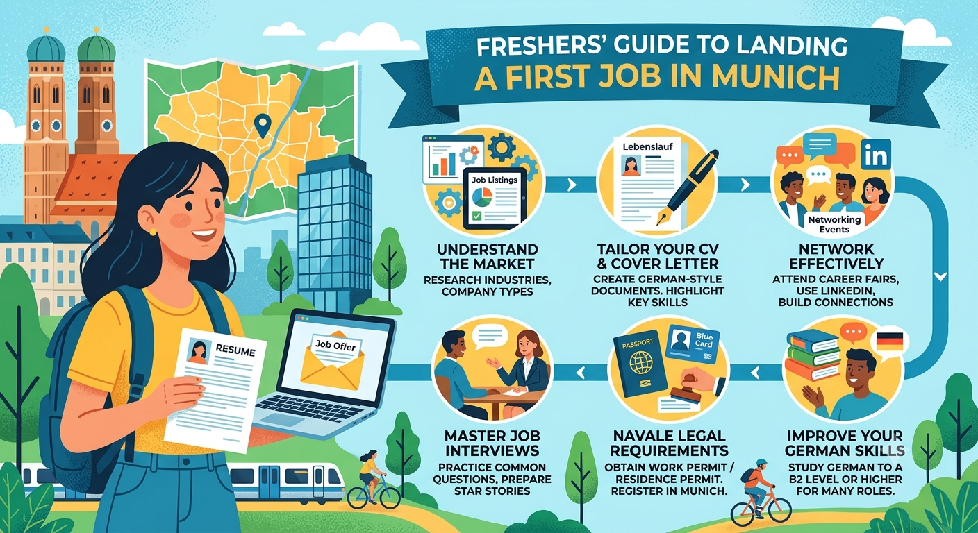 Freshers’ Guide to Landing a First Job in Munich