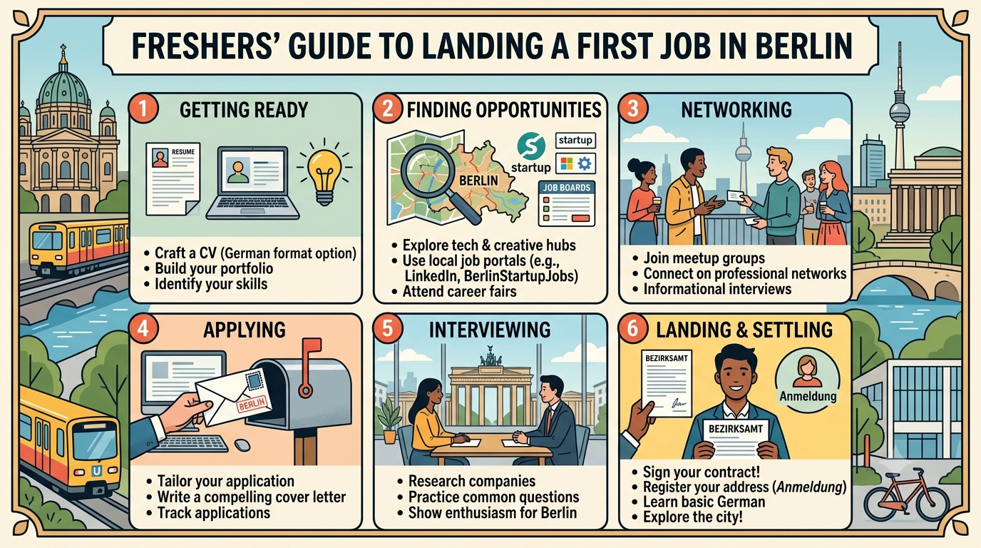 Freshers’ Guide to Landing a First Job in Berlin