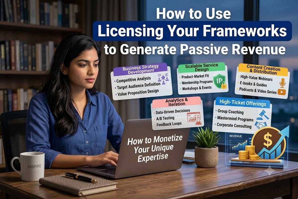 How to Use Licensing Your Frameworks to Generate Passive Revenue