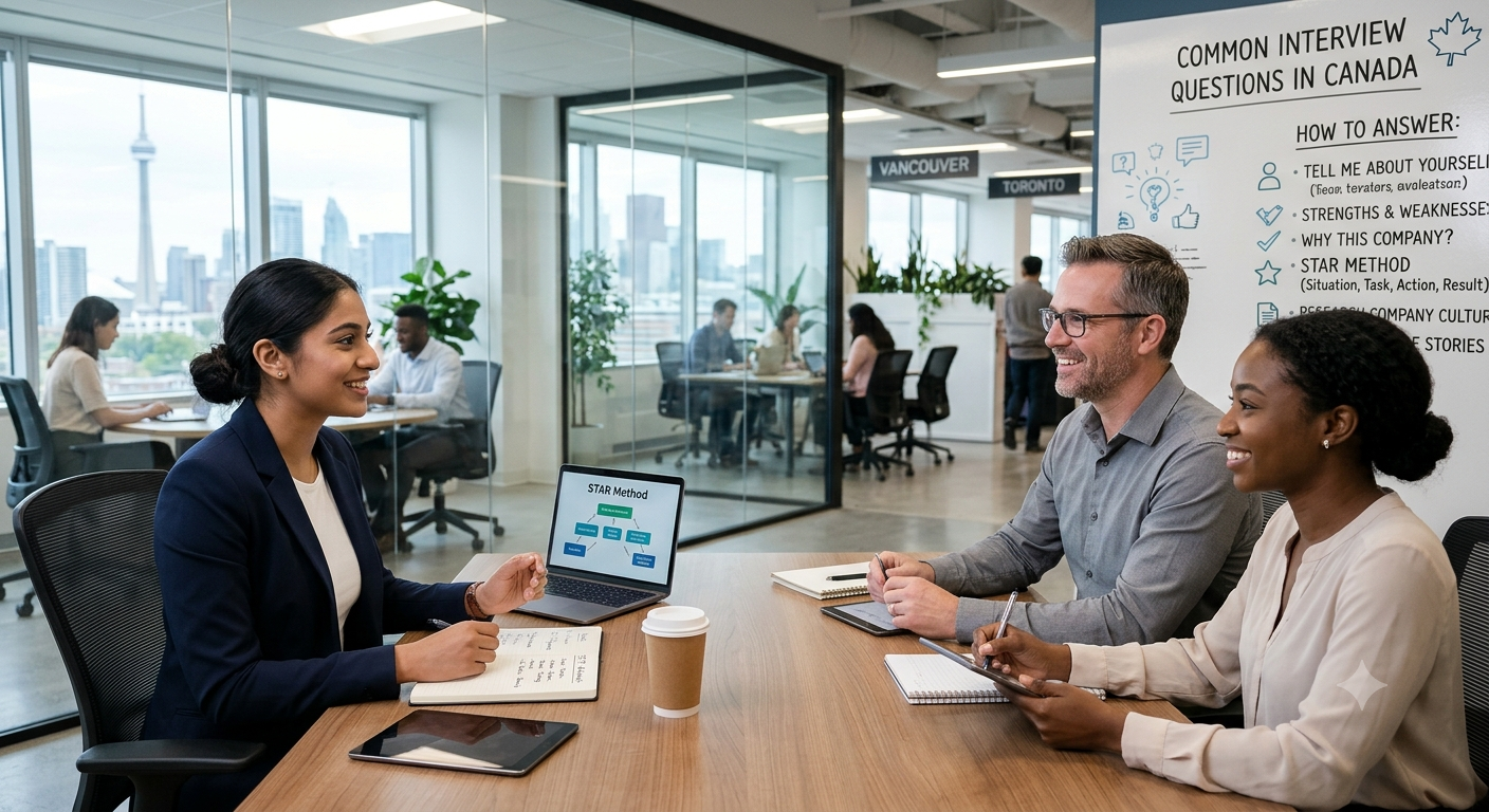 Common Interview Questions in Canada and How to Answer Them