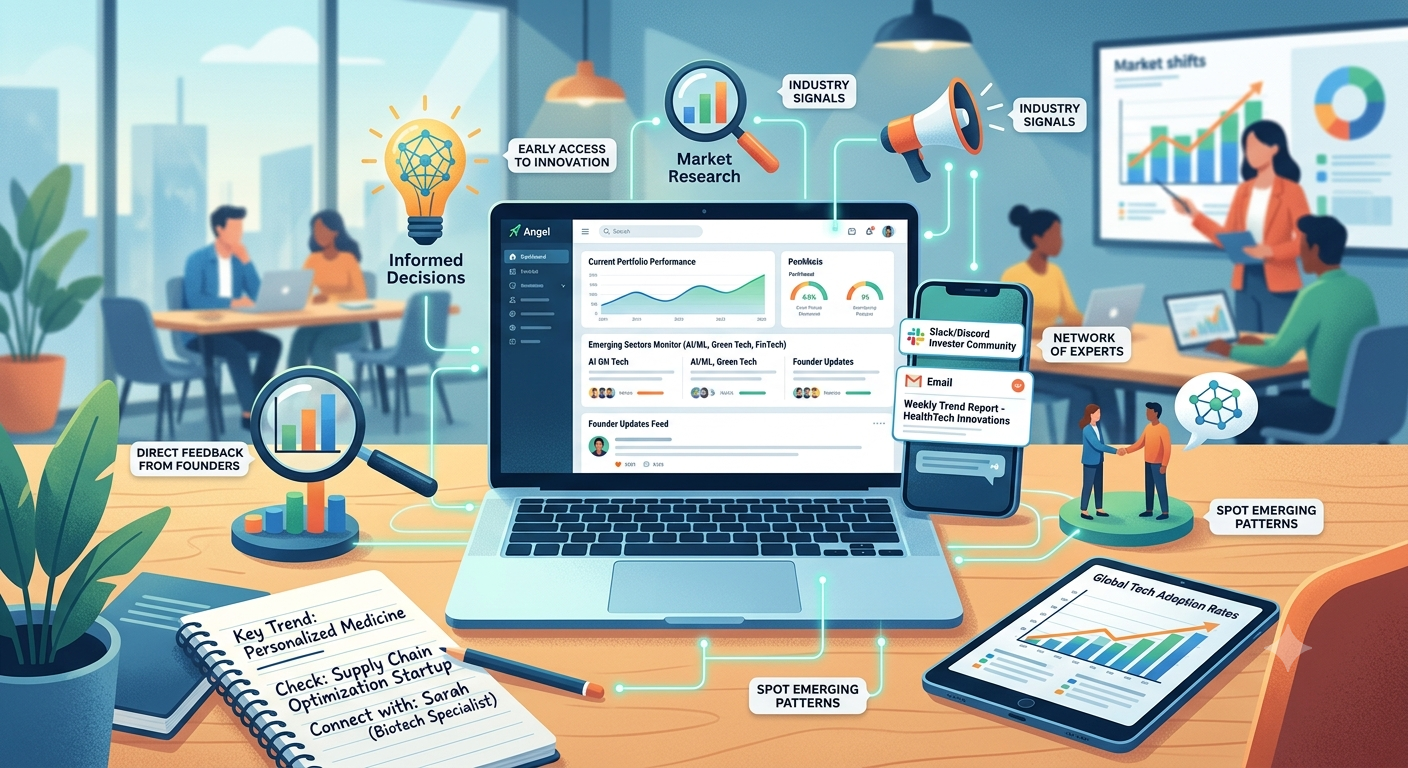 How to Use Angel Investing to Stay Connected to Industry Trends