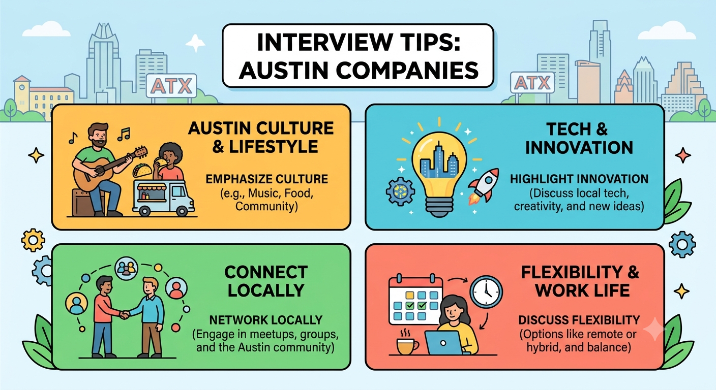 Interview Tips for Companies Based in Austin