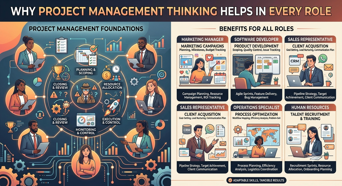 Why Project Management Thinking Helps in Every Role