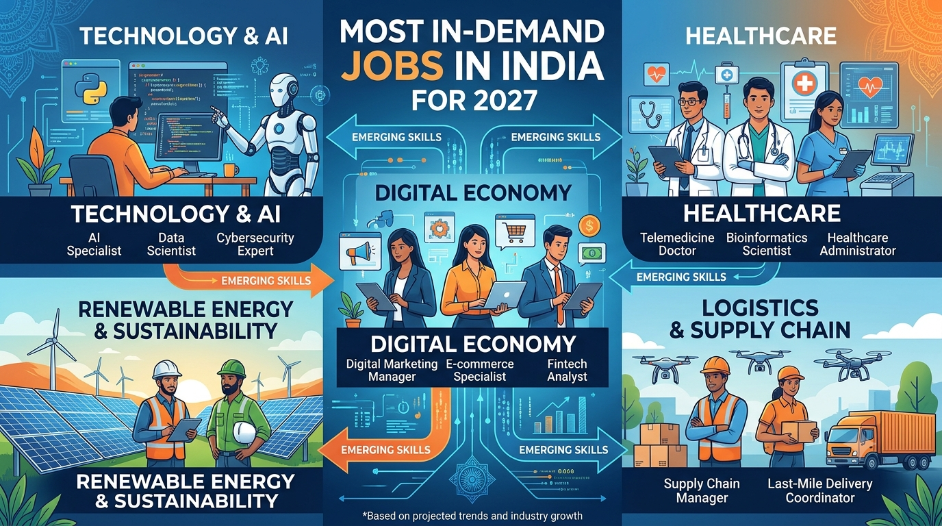 Most In-Demand Jobs in India for 2027
