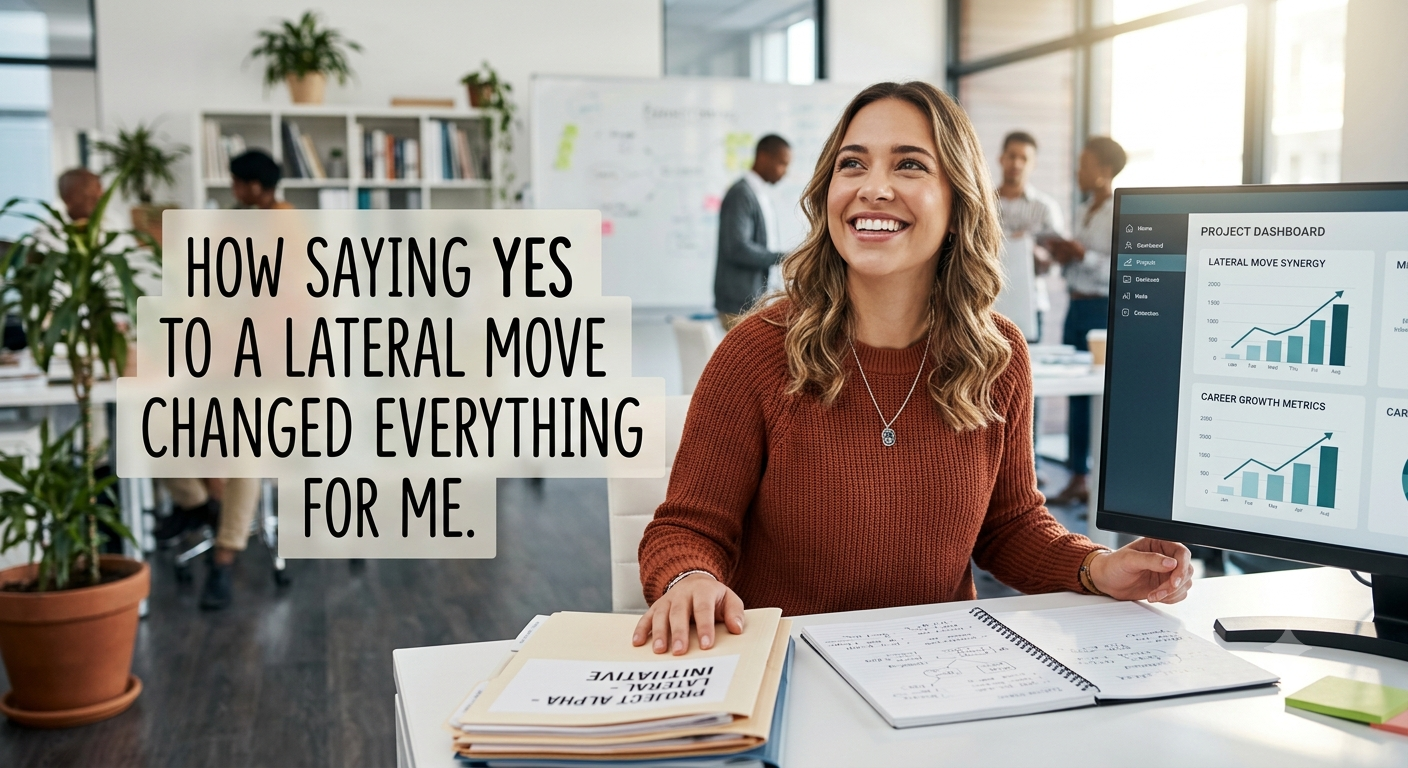How Saying Yes to a Lateral Move Changed Everything for Me