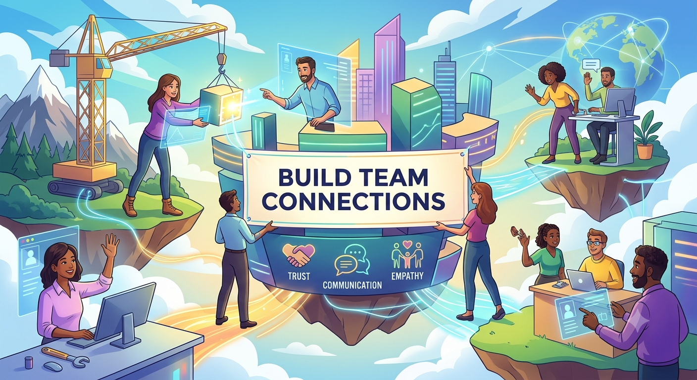 How to Build Relationships in a Team That Never Fully Assembles