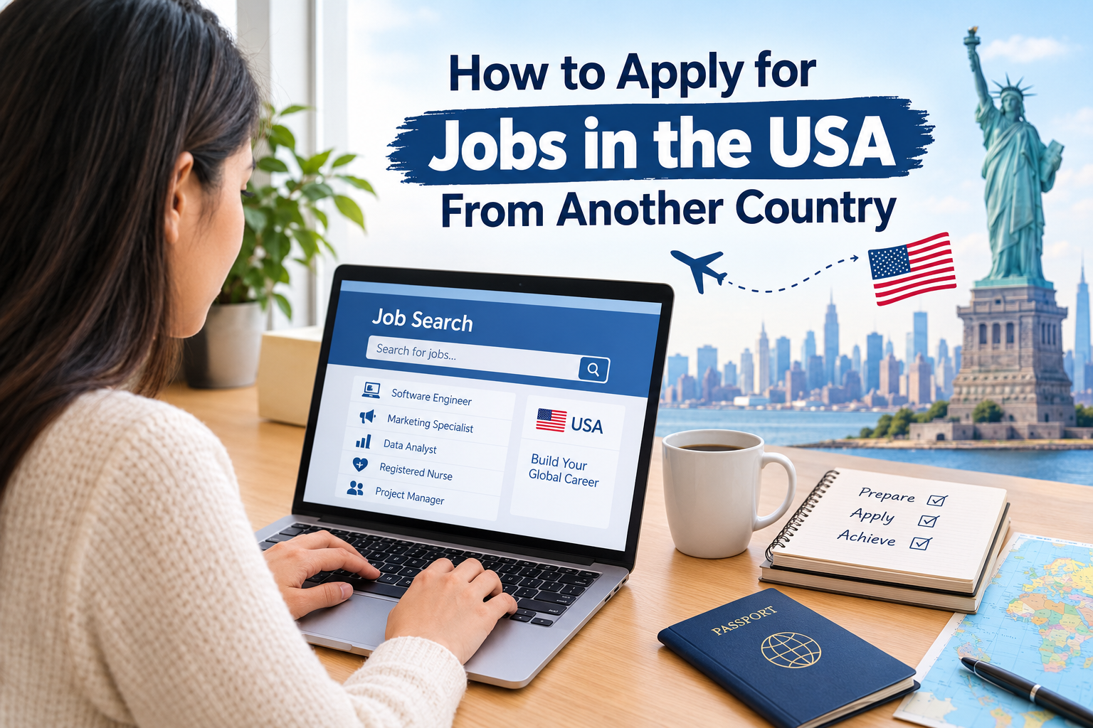 How to Apply for Jobs in the USA From Another Country