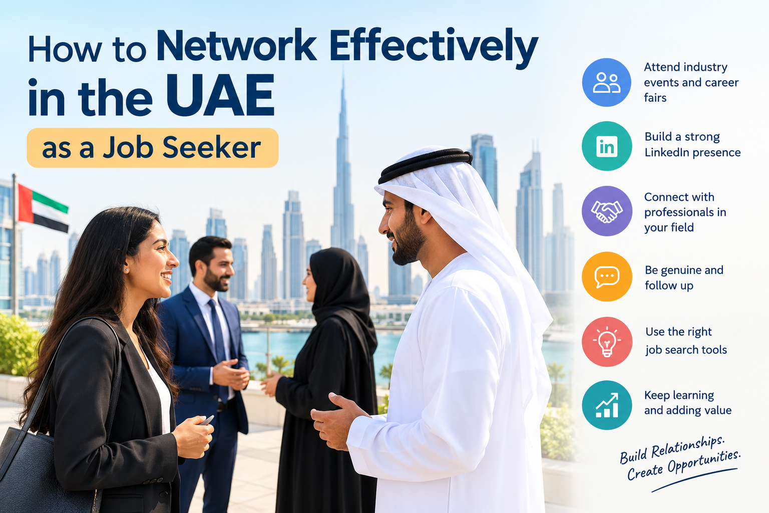 How to Network Effectively in the UAE as a Job Seeker