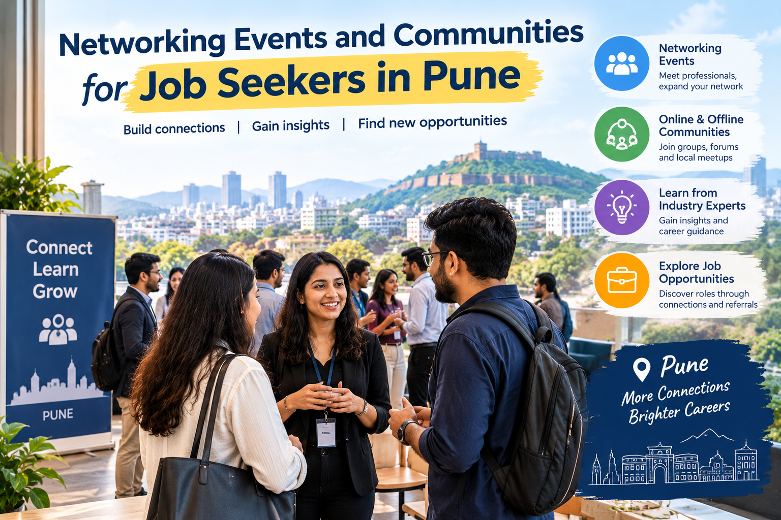 Networking Events and Communities for Job Seekers in Pune