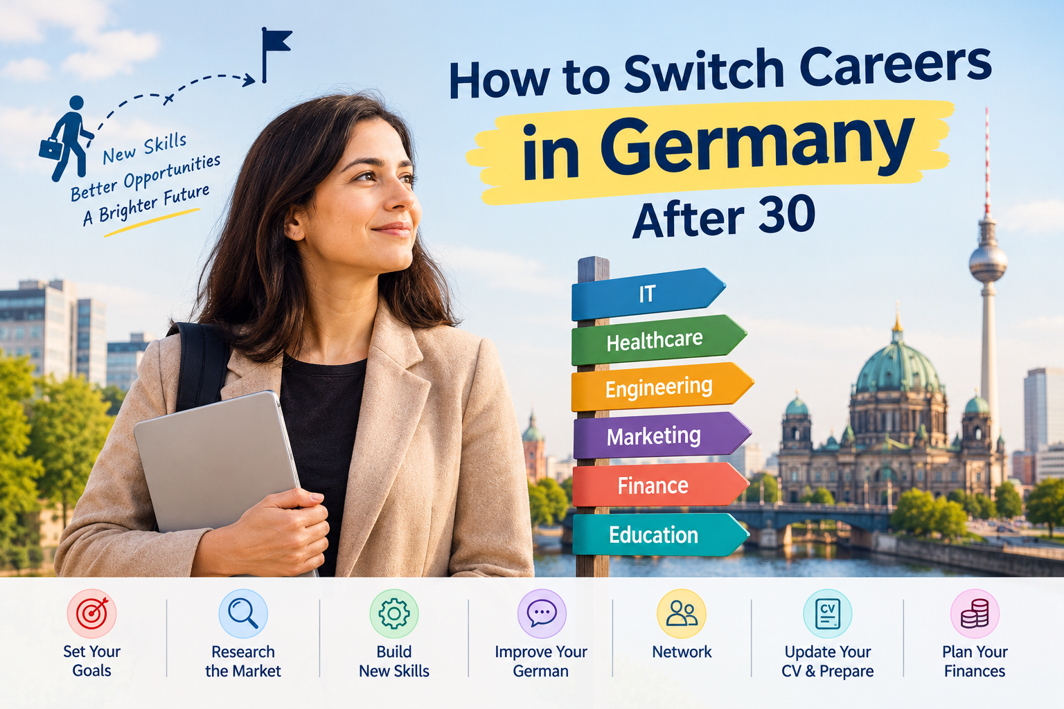 How to Switch Careers in Germany After 30