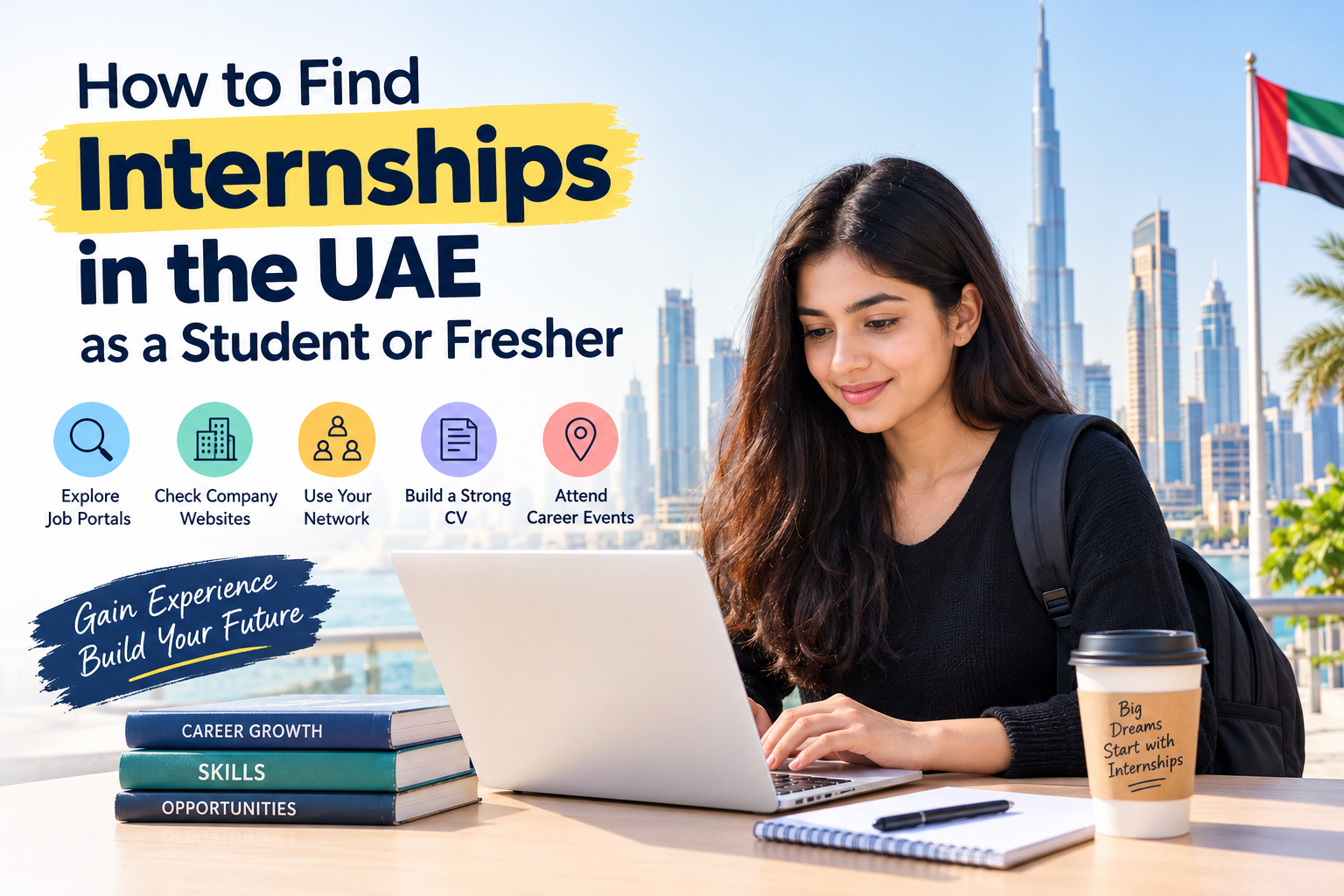 How to Find Internships in the UAE as a Student or Fresher