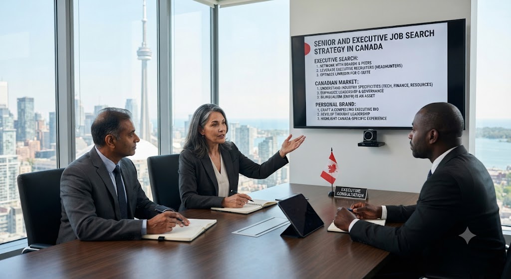 Senior and Executive Job Search Strategy in Canada