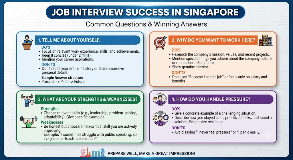 Common Interview Questions in Singapore: Best Answers